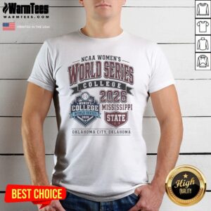 Funny Mississippi State NCAA World Series 2026 Oklahoma City College Softball Fan