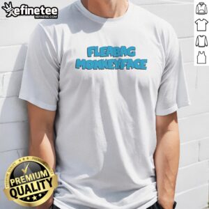 Premium Fleabag Monkeyface t shirt featuring a playful and unique graphic design.