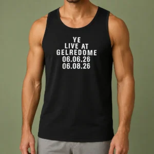 Top Kanye West Ye Live At Gelredome 06 06 26 06 08 26 Tank Top