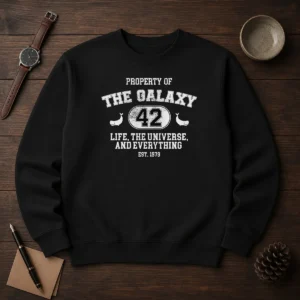 Original Property Of The Galaxy 42 Life The Universe And Everything Est 1979 Sweater