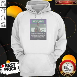 Original History Maker Frances Tiafoe Just Became The First American Player In History To Win ATP Hoodie