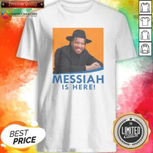 Good Basketball Messiah Is Here shirt optimized for showcasing basketball culture and style.