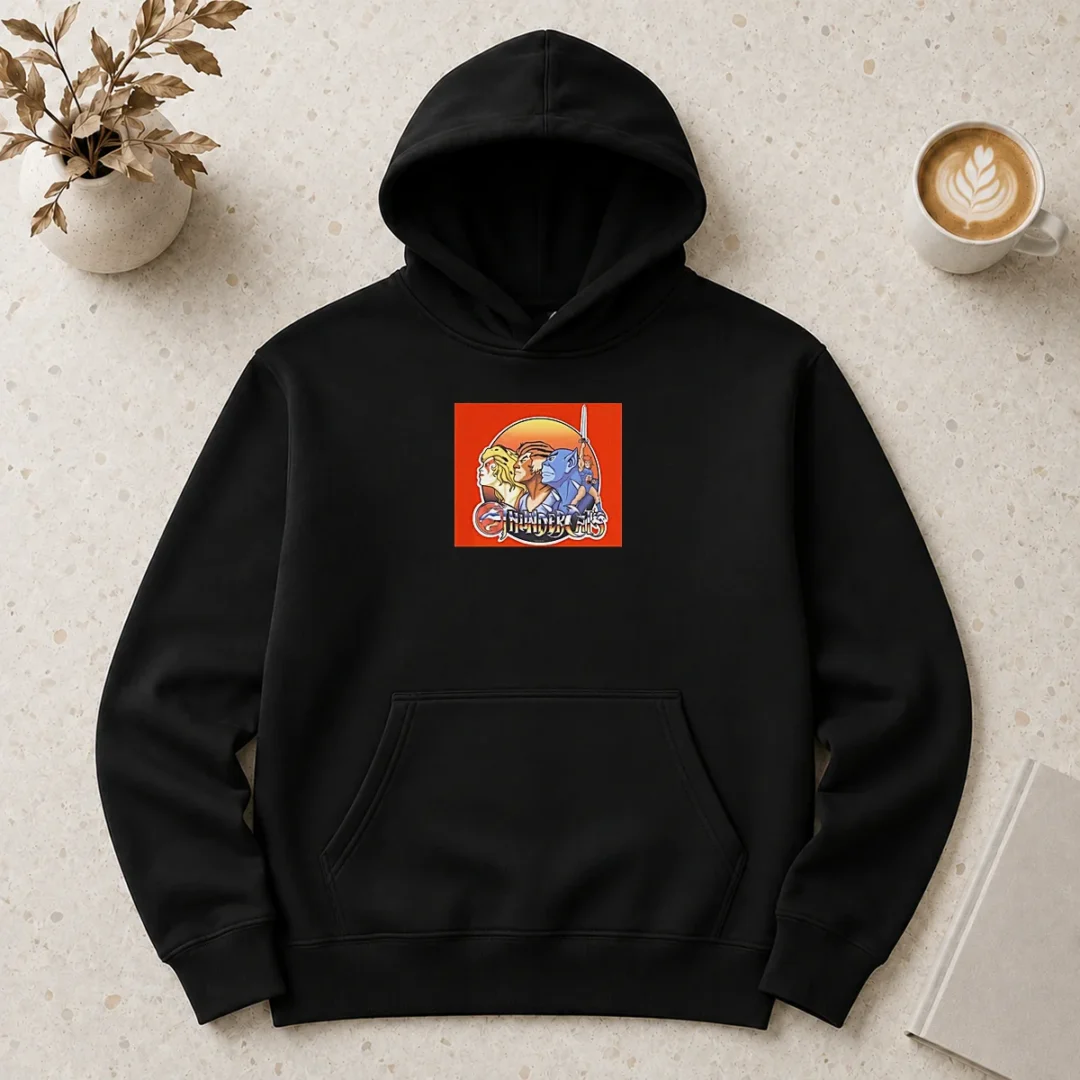 good-a-thundercats-movie-is-in-the-works-at-warner-bros-animation-hoodie Good A Thundercats Movie Is In The Works At Warner Bros Animation Hoodie in dark gray with front pouch pocket and adjustable drawstring hood
