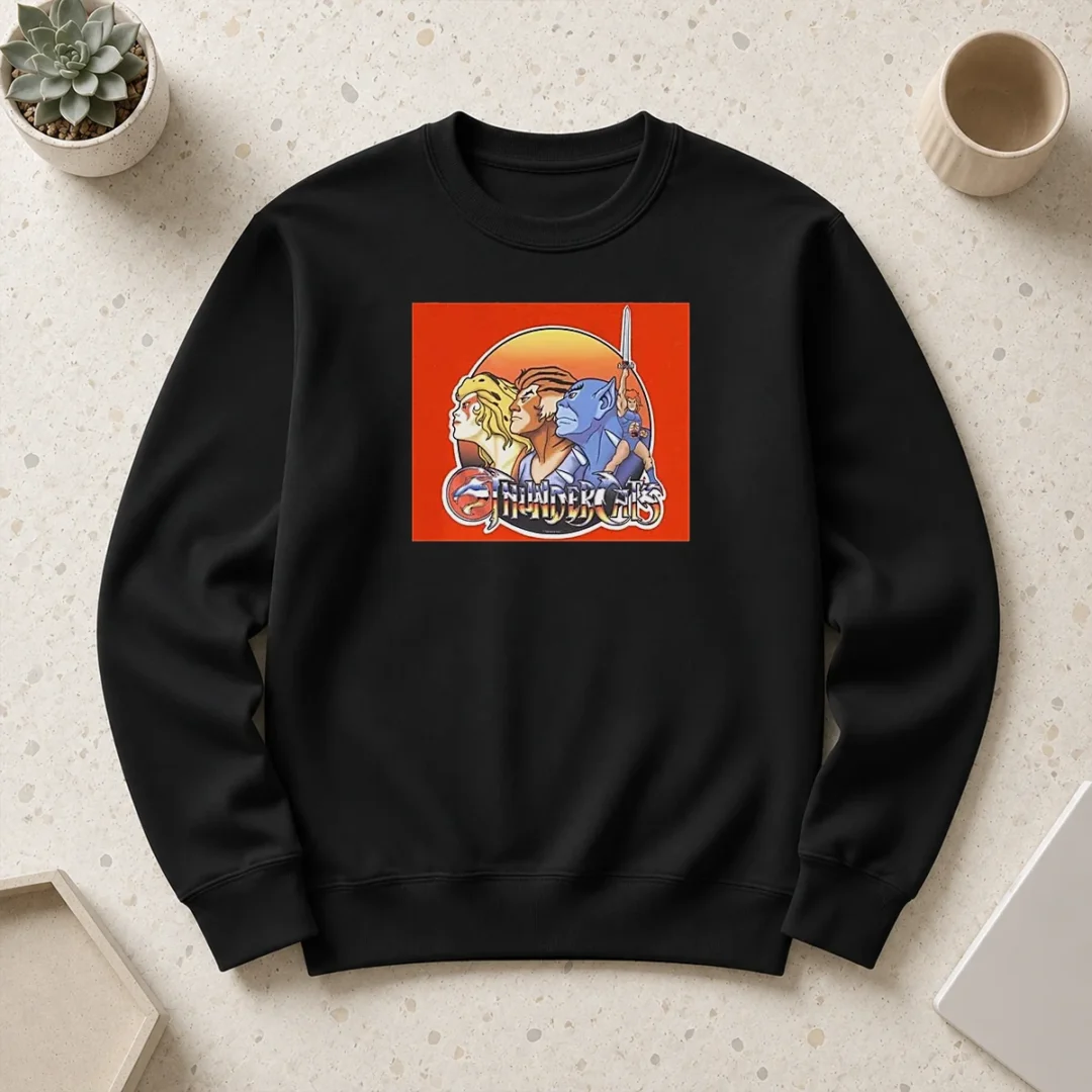 good-a-thundercats-movie-is-in-the-works-at-warner-bros-animation-sweater Good A Thundercats Movie Is In The Works At Warner Bros Animation sweater featuring bold graphic print on a cozy crewneck