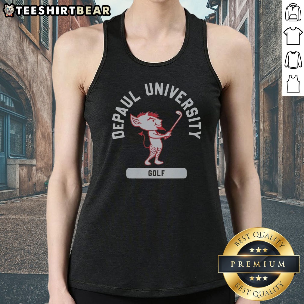good-blue-demon-depaul-university-golf-tank-top Good Blue Demon Depaul University Golf Tank Top featuring vibrant colors and a comfortable fit