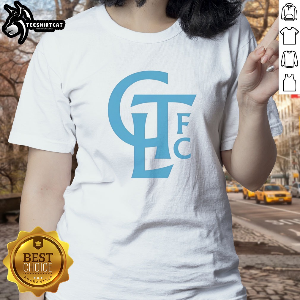 good-charlotte-fc-cltfc-classic-monogram-logo-soccer-ladies-shirt Good Charlotte FC CLTFC Classic Monogram Logo Soccer Ladies shirt featuring a stylish monogram design.
