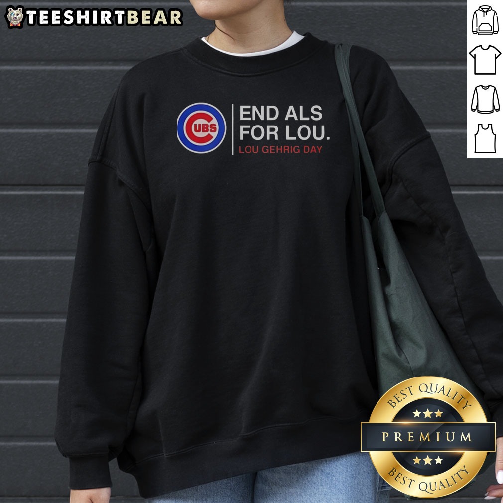 good-chicago-cubs-end-als-lou-gehrig-day-sweatshirt Good Chicago Cubs End ALS Lou Gehrig Day Sweatshirt featuring a vibrant team logo