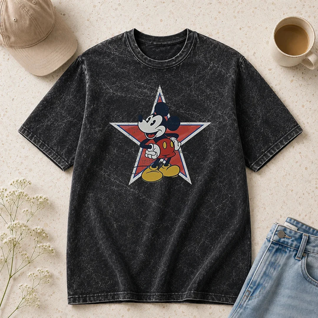 good-disney-distressed-mickey-mouse-star-mens-washed-t-shirt-1 Good Disney Distressed Mickey Mouse Star Mens Washed T-Shirt