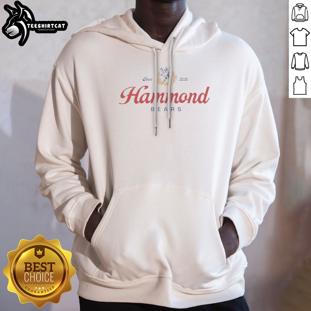 good-hammond-bears-since-2026-vintage-logo-hoodie Good Hammond Bears Since 2026 Vintage Logo Hoodie featuring a retro design and cozy fabric.