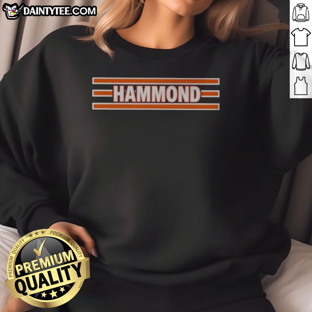 good-hammond-chicago-bears-sweatshirt Good Hammond Chicago Bears Sweatshirt featuring team colors and logo, perfect for fans