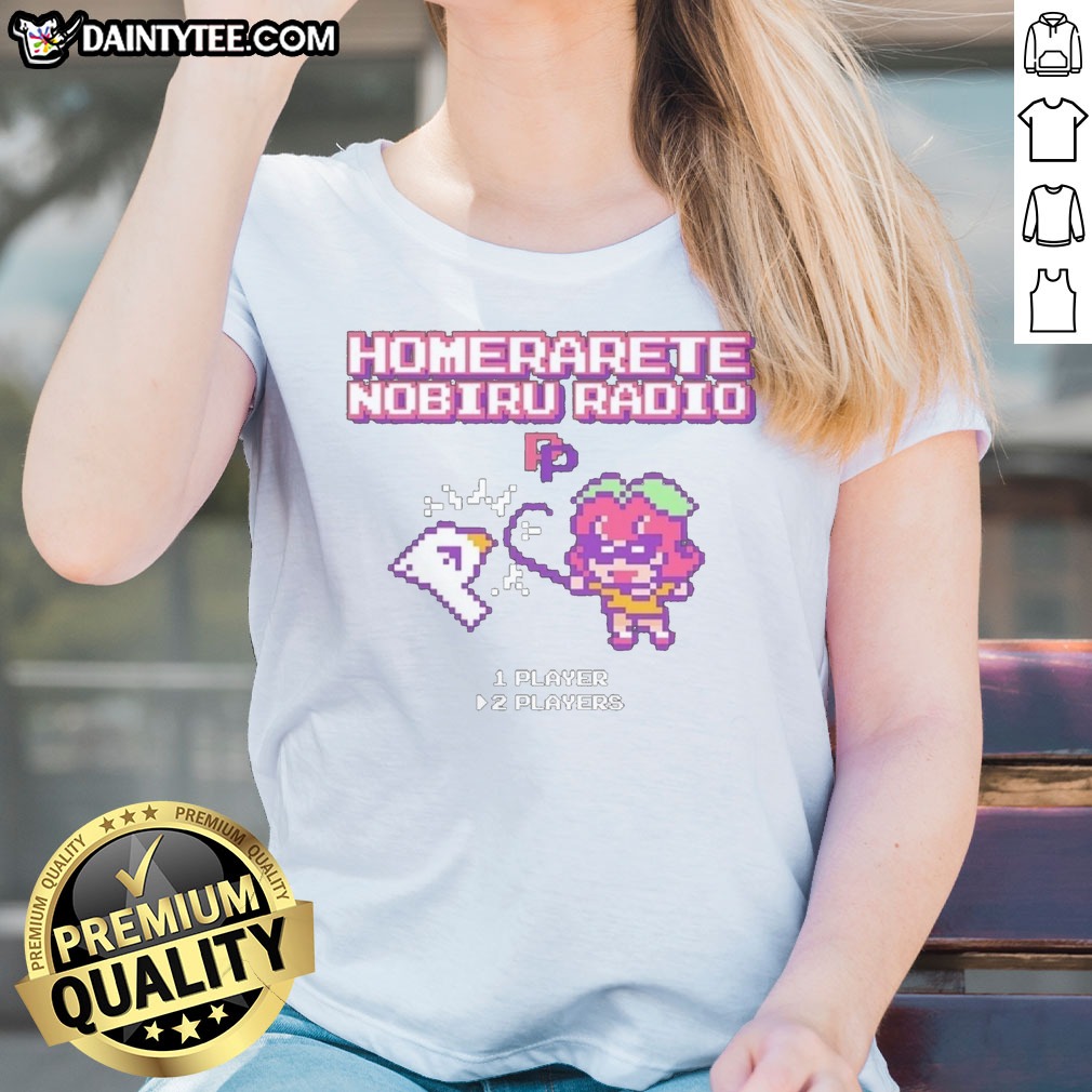 good-homerarete-nobiru-radio-ladies-shirt Good Homerarete Nobiru Radio Ladies Shirt featuring a unique graphic design for stylish women