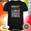 Good Hot Subway Mickey Mouse Statue Of Liberty Uncle Sam Fourth Of July shirt optimized on a crew neck cotton tee