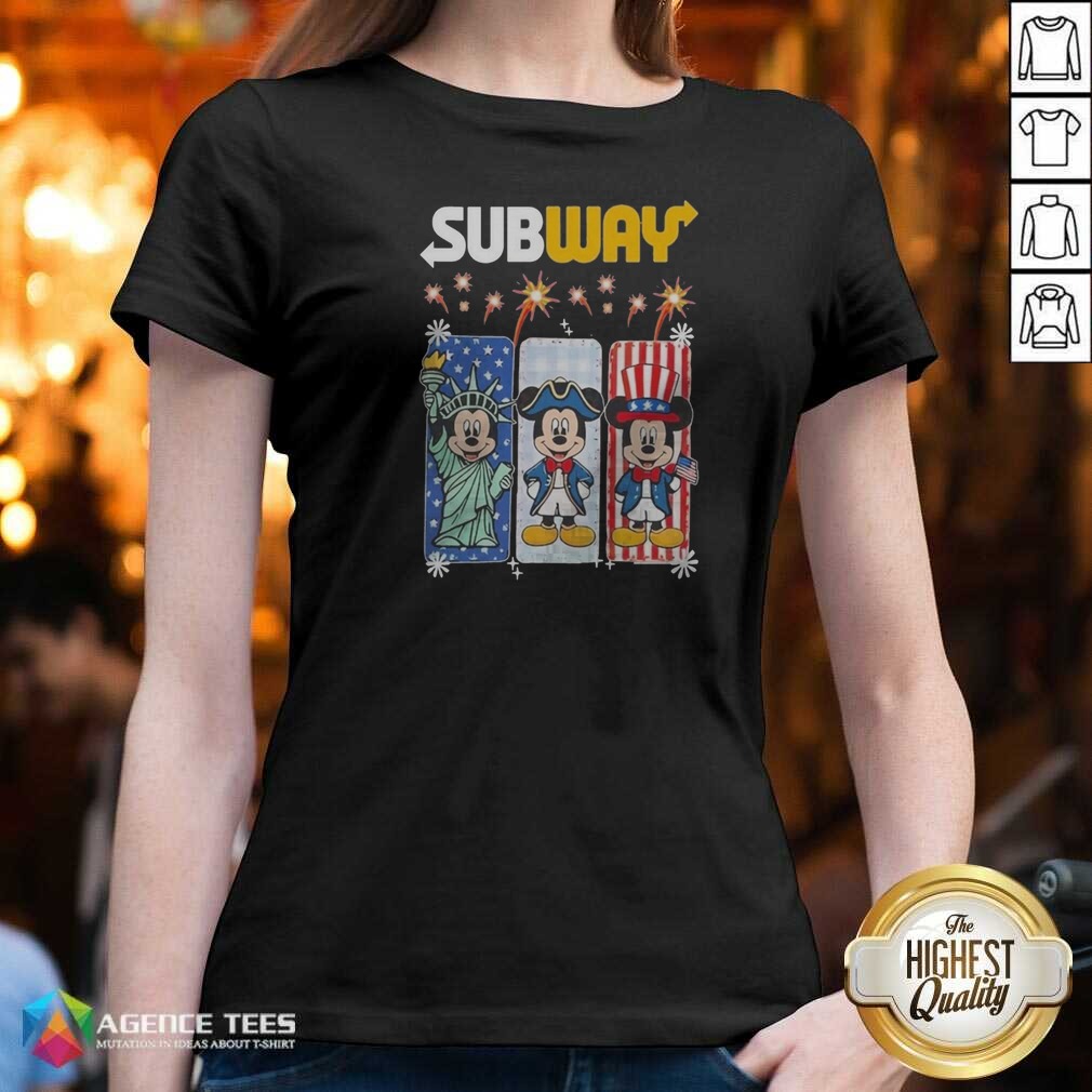 good-hot-subway-mickey-mouse-statue-of-liberty-uncle-sam-fourth-of-july-v-neck-v-neck-optimized Good Hot Subway Mickey Mouse Statue Of Liberty Uncle Sam Fourth Of July v neck optimized graphic tee with patriotic design