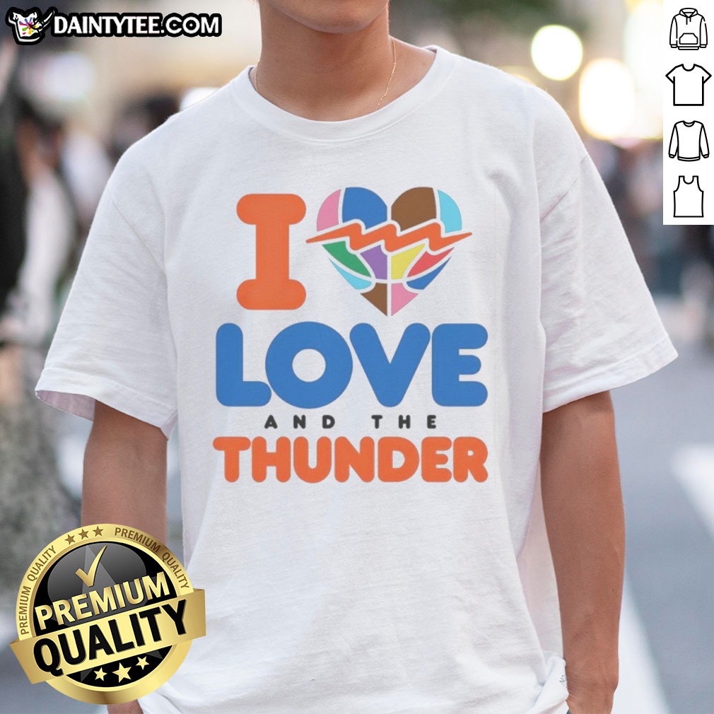 good-i-love-and-the-thunder-shirt Good I Love And The Thunder Shirt showcasing a vibrant design on a comfortable fabric.