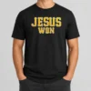 Good Jesus Won Christian Religious Faith Inspirational Quote Sport Style