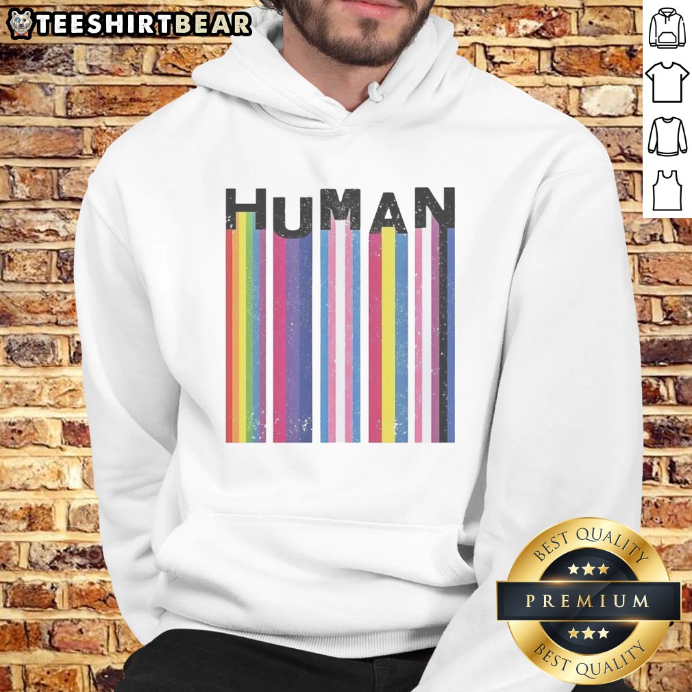 good-lgbtq-human-pride-flags-hoodie Good LGBTQ Human Pride Flags Hoodie displayed in vibrant colors and unique design for pride celebration.