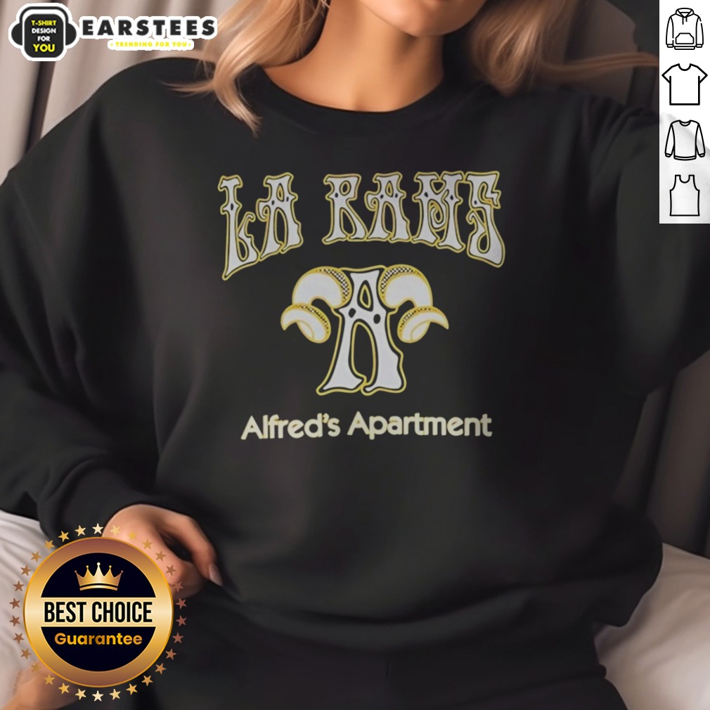 good-los-angeles-rams-x-alfred-s-apartment-sweatshirt-3 Good Los Angeles Rams X Alfred'S Apartment sweatshirt featuring vibrant team colors and unique design.