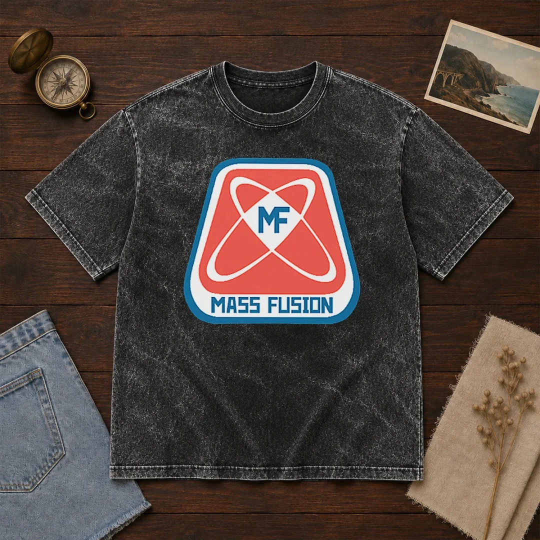 good-mass-fusion-washed-t-shirt Good Mass Fusion Washed T Shirt in a soft, faded fabric with a classic crew neck and short sleeves