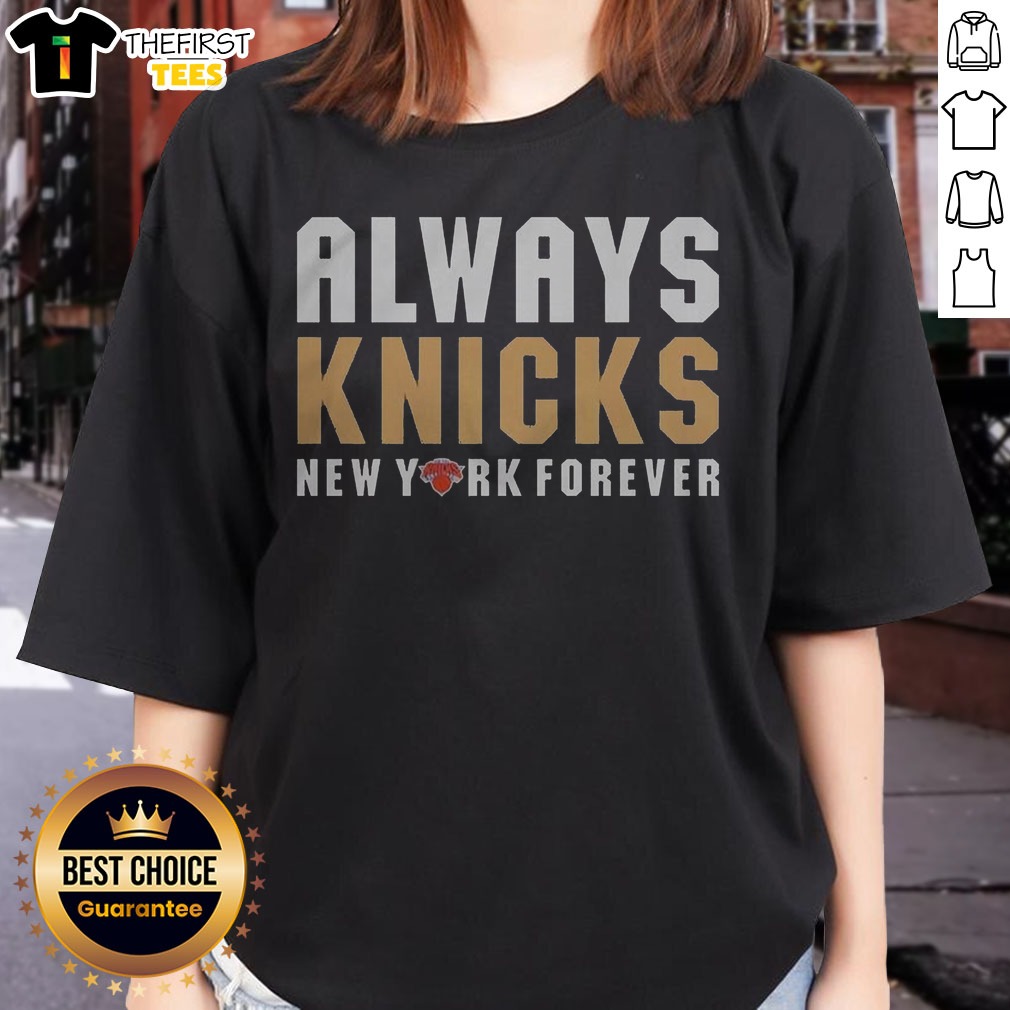 good-new-york-knicks-forever-always-knicks-nba-champions-2026-ladies-shirt Good New York Knicks Forever Always Knicks NBA Champions 2026 ladies shirt in white with bold Knicks lettering