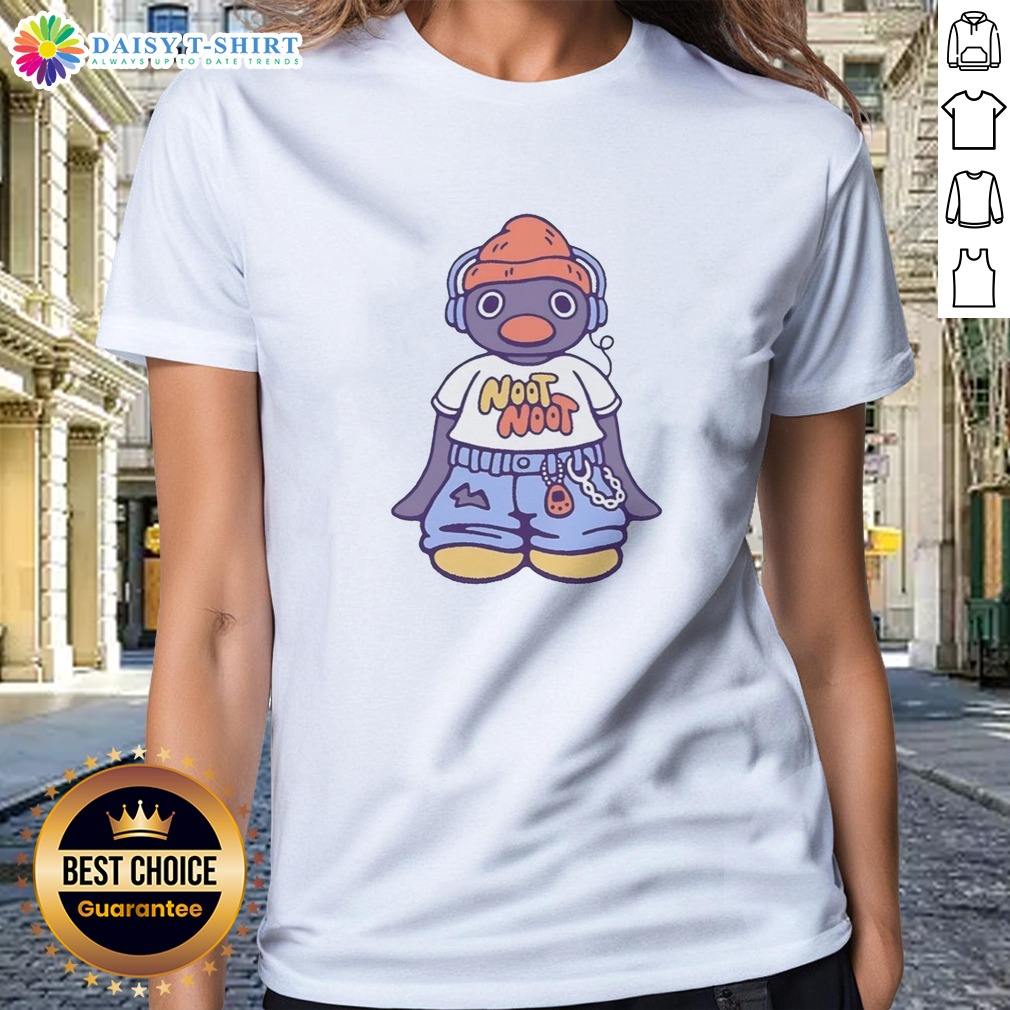 good-pingu-noot-noot-ladies-shirt Good Pingu Noot Noot Ladies Shirt featuring a fun penguin graphic on a comfortable fit.