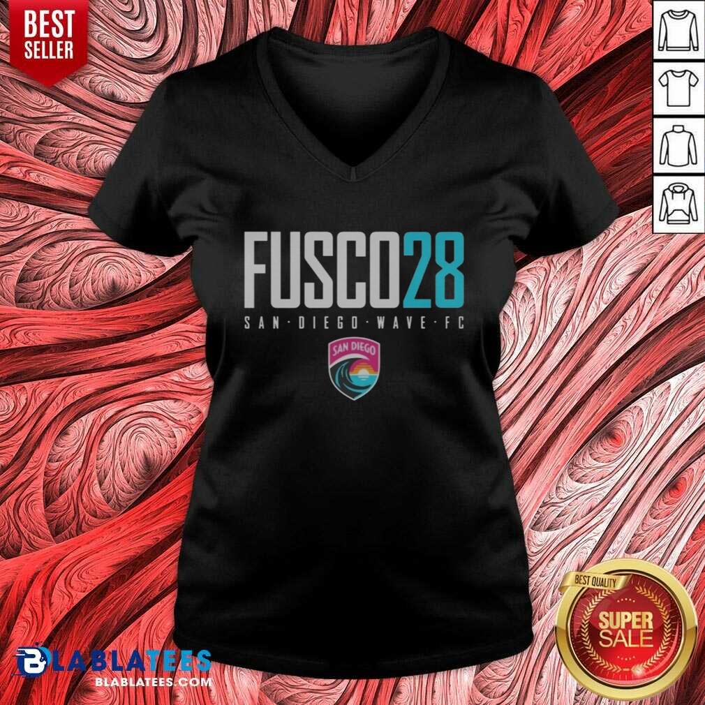 good-san-diego-wave-fc-fusco-28-text-logo-san-diego-wave-fc-nwsl-v-neck-optimized Good San Diego Wave FC Fusco 28 Text Logo San Diego Wave FC NWSL v neck optimized image showcasing vibrant design