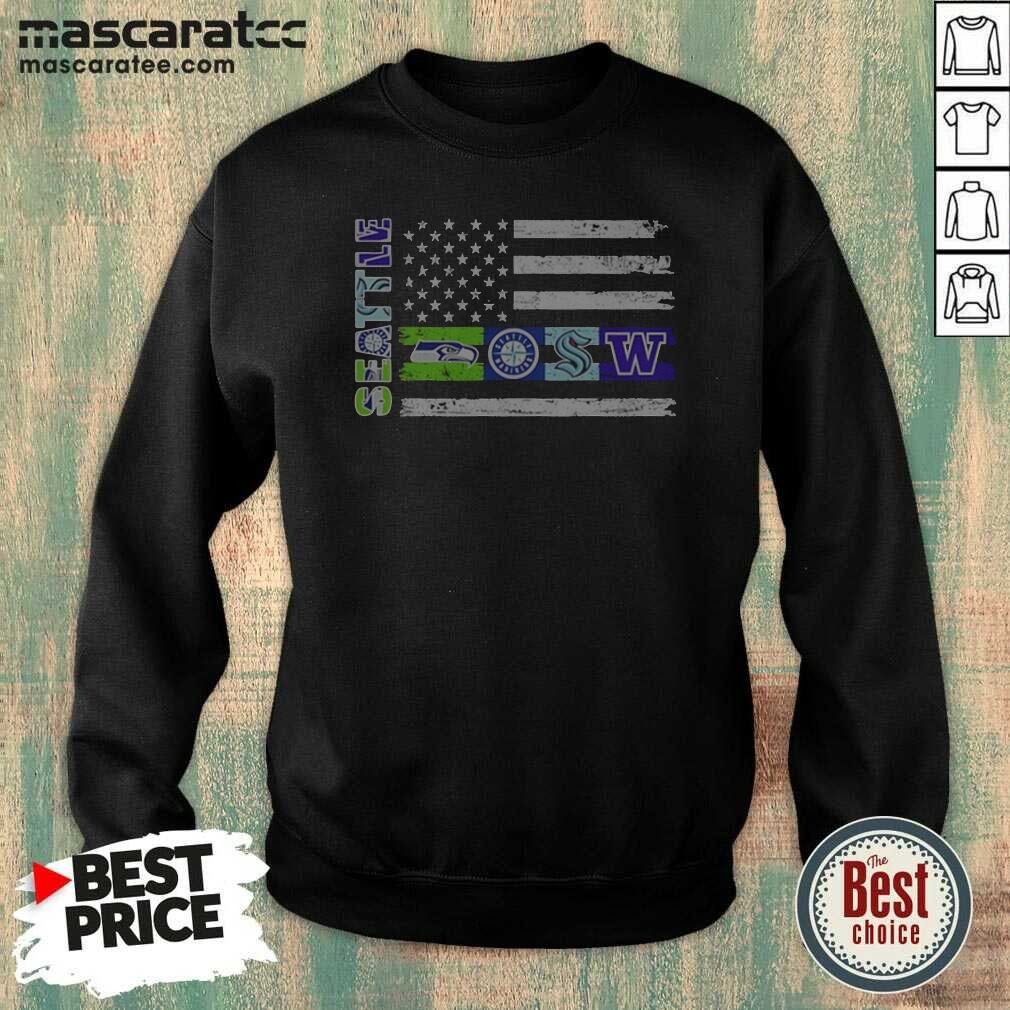 good-seattle-sport-teams-seahawks-mariners-kraken-washington-huskies-usa-independence-day-flag-sweatshirt Good Seattle Sport Teams Seahawks Mariners Kraken Washington Huskies USA Independence Day Flag Sweatshirt