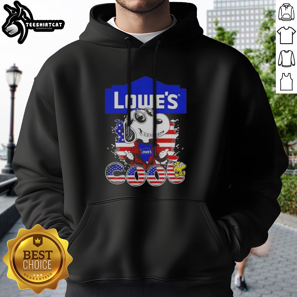 good-snoopy-peanuts-lowe-s-cool-woodstock-hoodie Good Snoopy Peanuts Lowe'S Cool Woodstock Hoodie displayed on a neutral background, showcasing unique design elements.
