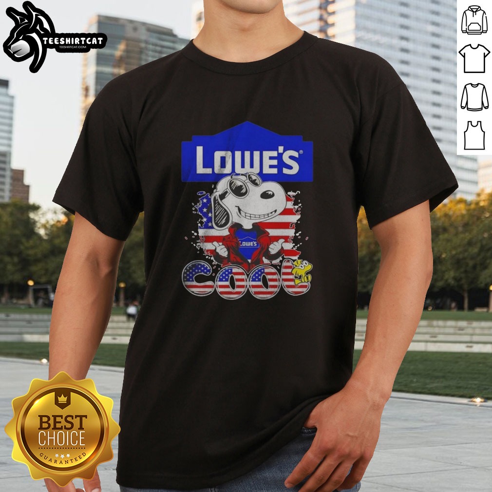 good-snoopy-peanuts-lowe-s-cool-woodstock-shirt Good Snoopy Peanuts Lowe'S Cool Woodstock Shirt featuring iconic characters for fans of the beloved comic.