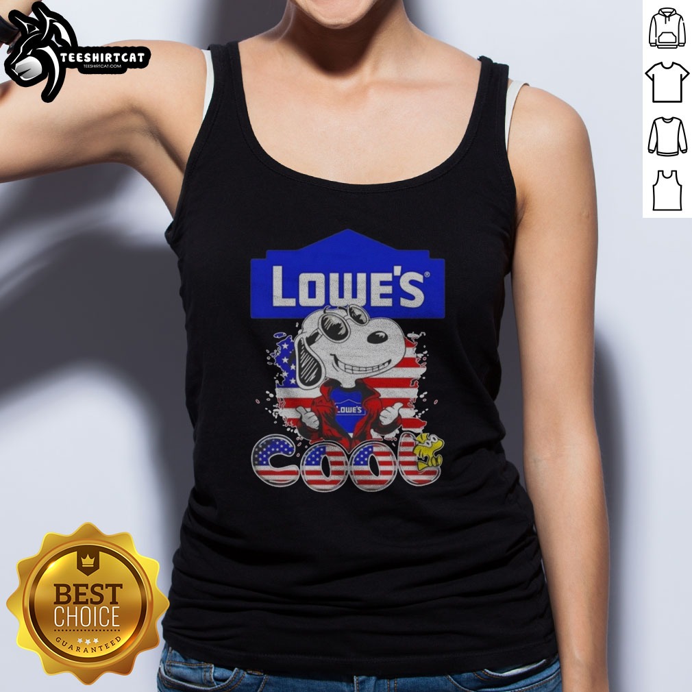 good-snoopy-peanuts-lowe-s-cool-woodstock-tank-top Good Snoopy Peanuts Lowe'S Cool Woodstock Tank top featuring iconic characters on a soft fabric.