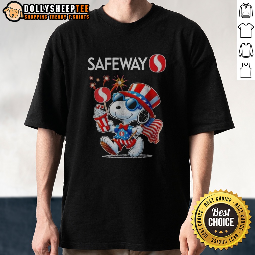 Good Snoopy X Safeway Fourth Of July American 250 Years 1776 2026 Fireworks Shirt Good Snoopy X Safeway Fourth Of July American 250 Years 1776 2026 Fireworks Shirt displayed on a neutral background