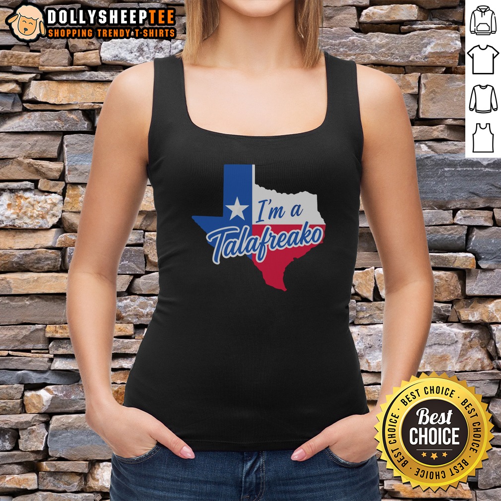 good-texas-i-am-a-talafreako-map-tank-top Good Texas I Am A Talafreako Map Tank Top featuring a unique Texas-inspired graphic design