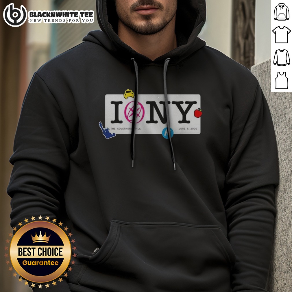 Good The Governors Ball I Love New York City Hoodie Good The Governors Ball I Love New York City Hoodie featuring a vibrant design perfect for NYC lovers.