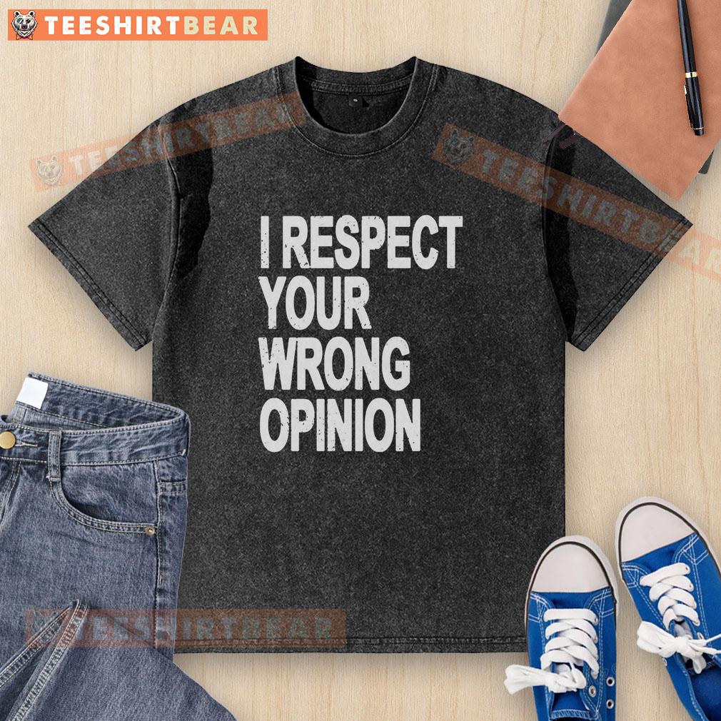 good-wrong-opinion-washed-t-shirt Good Wrong Opinion washed t-shirt featuring a bold graphic design, perfect for casual wear and expressing individuality.
