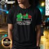 Good Yoshi Super Adulting Please Wait Loading shirt in black, short-sleeve casual tee with playful text graphic