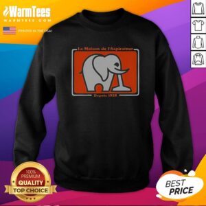 Good La Maison De L'Aspirateur 1938 Sweatshirt in soft fabric with classic crewneck and long sleeves