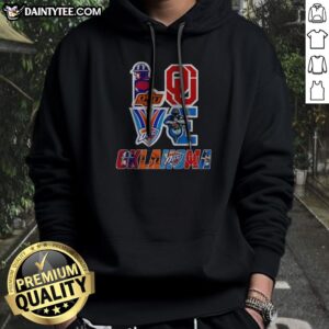 Hot Oklahoma Sooners Oklahoma State Cowboys OKC Thunder Tulsa Golden Hurricane Love Oklahoma Teams Sport Hoodie in vibrant colors