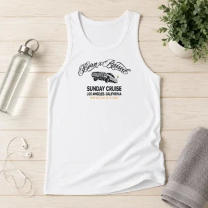 Official Sunday Cruise Los Angeles California One Block At A Time Tank Top