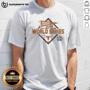Official Texas Longhorns 2026 NCAA College World Series Omaha Baseball Shirt showcasing team pride and spirit.