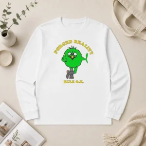 Funny Forced Reality Rule OK Green Monster Middle Finger Long Sleeve Shirt