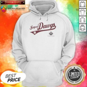 Top Mississippi State Bulldogs Super Dawgs Logo hoodie optimized for showcasing team spirit.