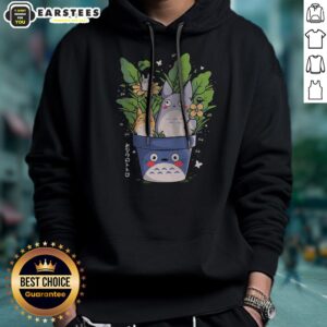 Hot Spirits Garden hoodie featuring a vibrant floral design on a cozy fabric