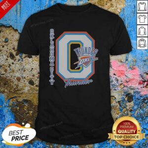 Good Oklahoma City Thunder Merch West Conference Champions Big Logo shirt optimized for product display