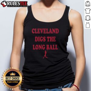 Top Cleveland Guardians Long Ball MLB Digs The Long Ball Tank top featuring vibrant team graphics