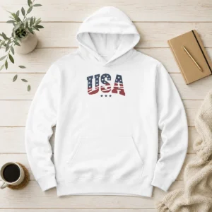 Original USA Patriotic Stars Hoodie