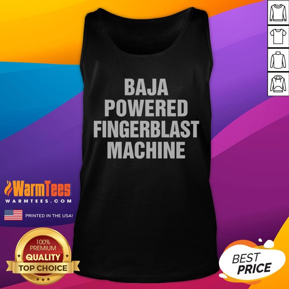 hot-baja-powered-fingerblast-machine-tank-top Hot Baja Powered Fingerblast Machine tank top showcasing a vibrant design in a stylish cut.