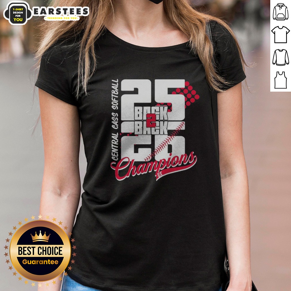 hot-central-cass-softball-25-back-2-back-26-champions-8x-softball-team-championship-ladies-shirt Hot Central Cass Softball 25 Back 2 Back 26 Champions 8x Softball Team Championship ladies shirt featuring a bold design
