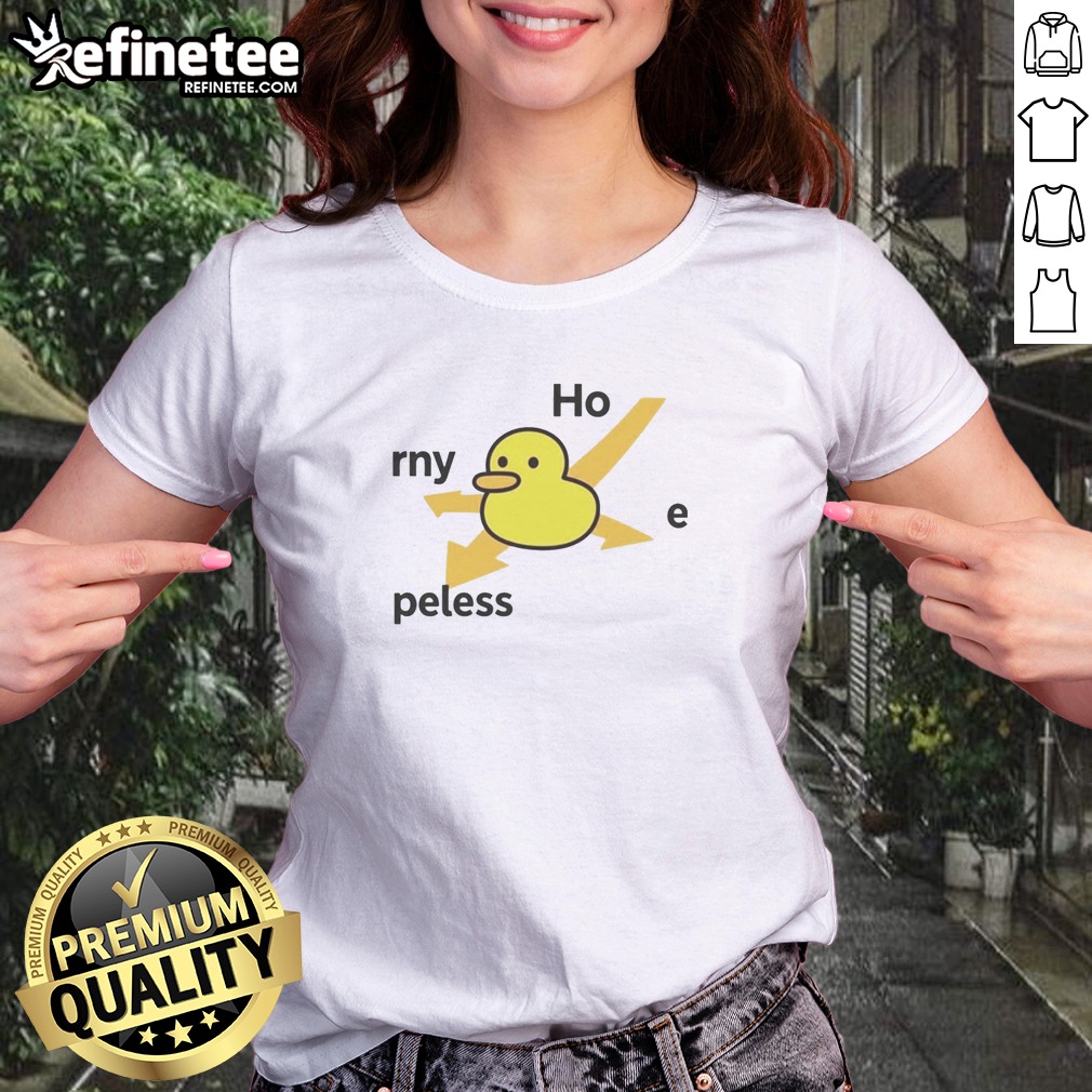 hot-ho-rny-peless-duck-girl-shirt-girlt-shirt Hot Ho Rny Peless Duck girl shirt featuring a playful duck graphic on a comfortable fitted tee
