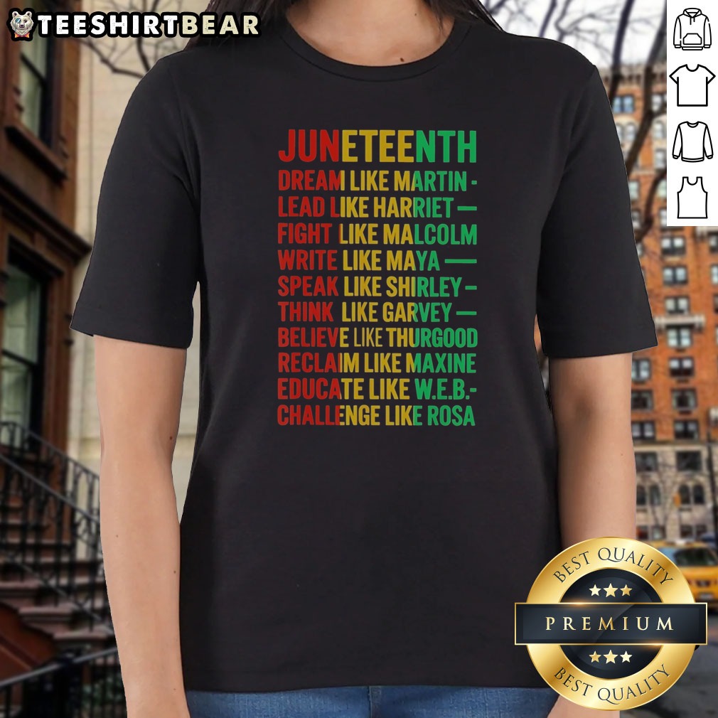 hot-juneteenth-dream-like-martin-lead-like-harriet-ladies-shirt Hot Juneteenth Dream Like Martin Lead Like Harriet Ladies Shirt