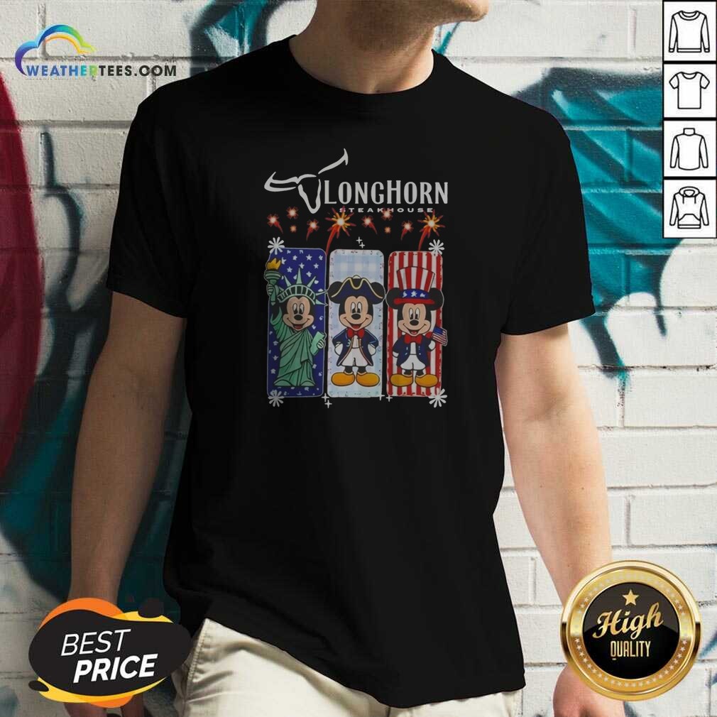 hot-longhorn-steakhouse-mickey-mouse-patriotic-usa-characters-v-neck-optimized Hot Longhorn Steakhouse Mickey Mouse Patriotic USA Characters v neck optimized soft cotton blend shirt
