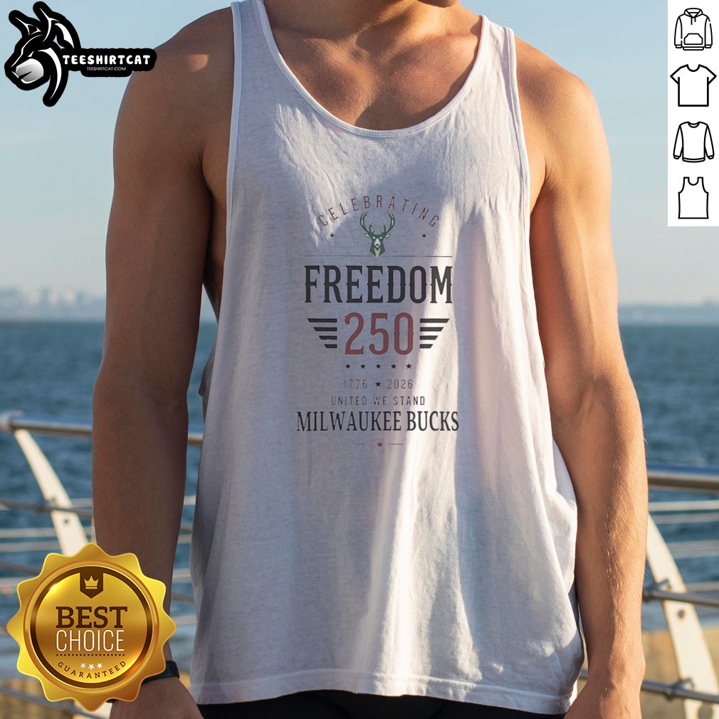 hot-milwaukee-bucks-x-celebrating-freedom-250-honor-courage-liberty-united-we-stand-tank-top Hot Milwaukee Bucks X Celebrating Freedom 250 Honor Courage Liberty United We Stand Tank Top featuring bold graphics
